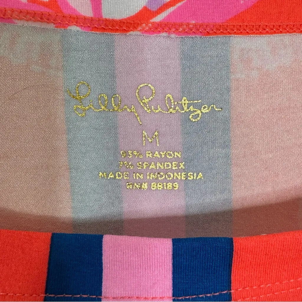 NWT Lilly Pulitzer UPF 50+ Sophie Dress Tangerine Dream Size M - Image 5