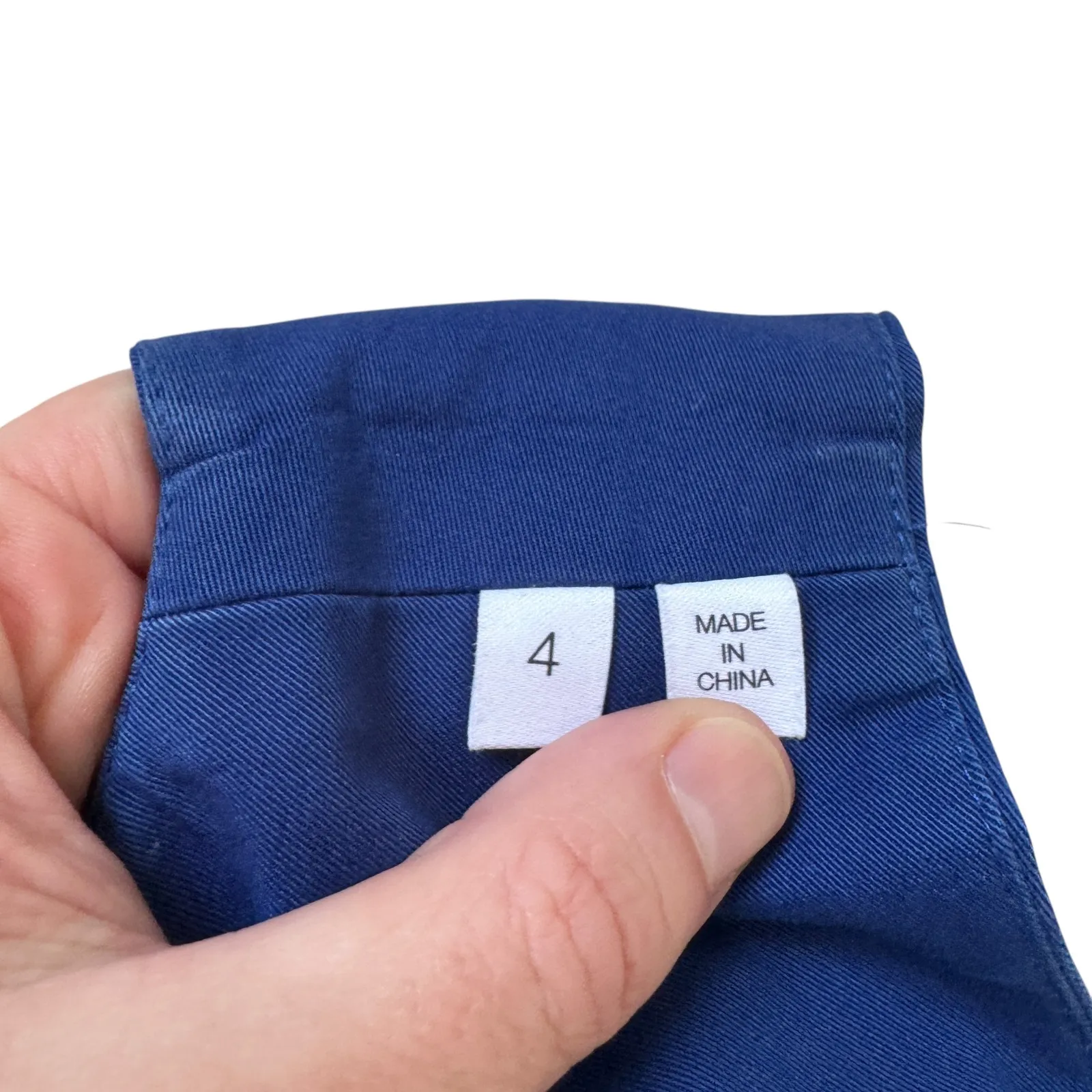 10 Crosby Derek Lam Mini Dress Royal Blue - Image 4