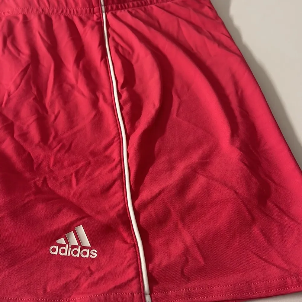 EUC Adidas Hot pink & White Stripe Tennis Skort or Golf - Image 2