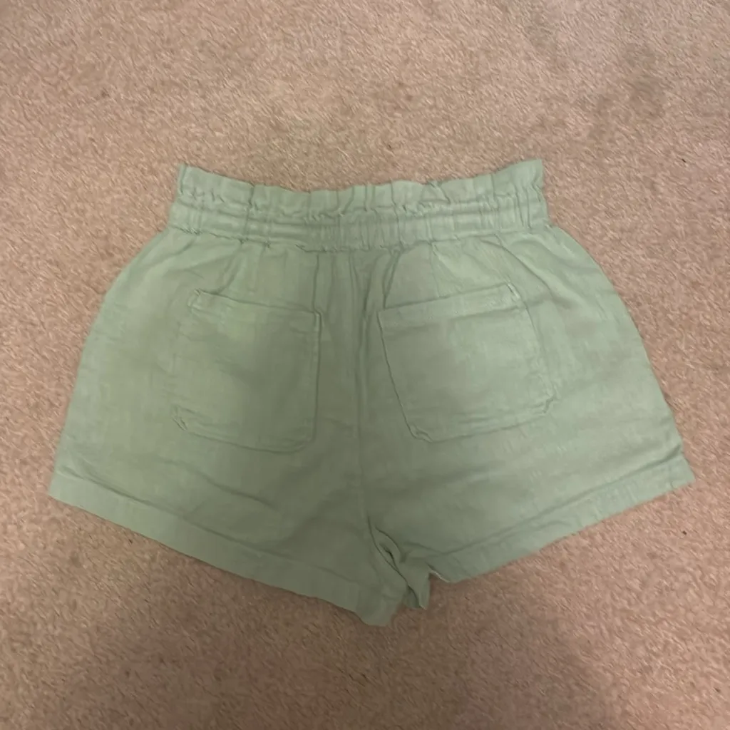 Blank NYC linen paperbag shorts - Image 2