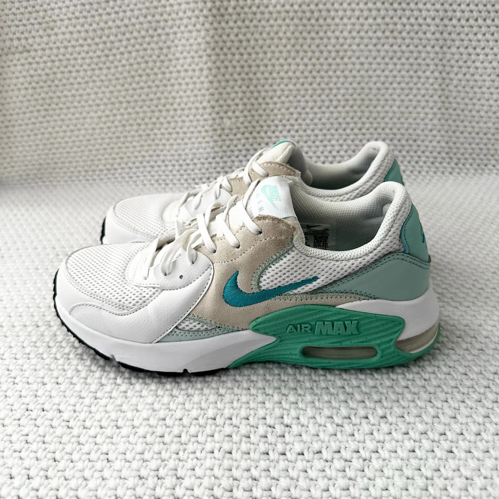 Nike Air Max Excee Sneakers Teal Nebula Jade Ice Women Sz 8 CD5432-127 - Image 6