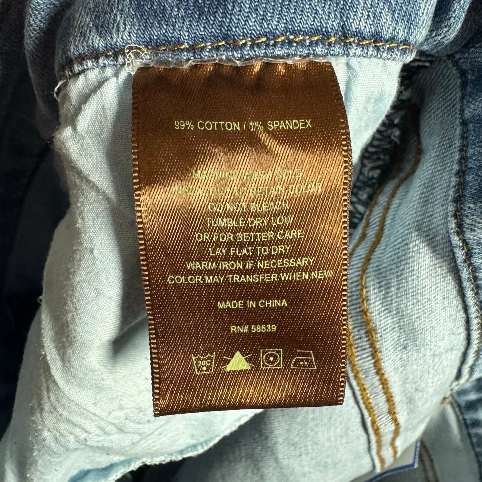 Kut From The Kloth Wide Leg Raw Hem Denim Jean Women Blue Minimal Modest Boho - Image 9