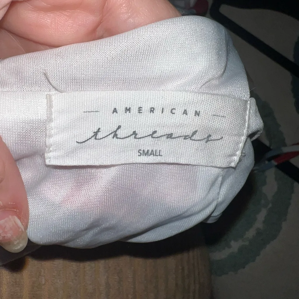 American Threads  Red, Pink and Blue Striped Jumpsuit - Image 10