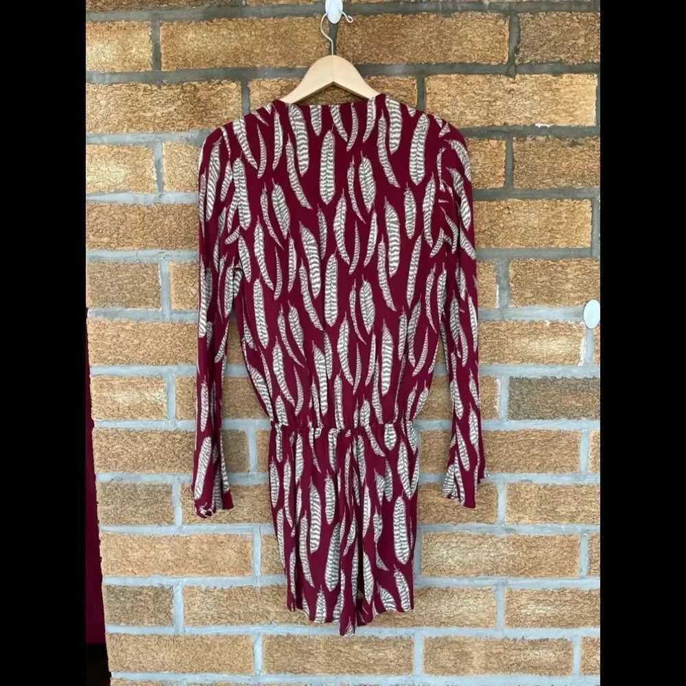 Planet blue BOHO SLEEVE ROMPER small - Image 10