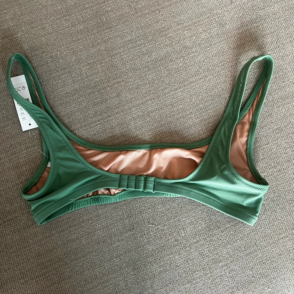 J Crew Heritage scoopneck bikini top Size M - Image 3