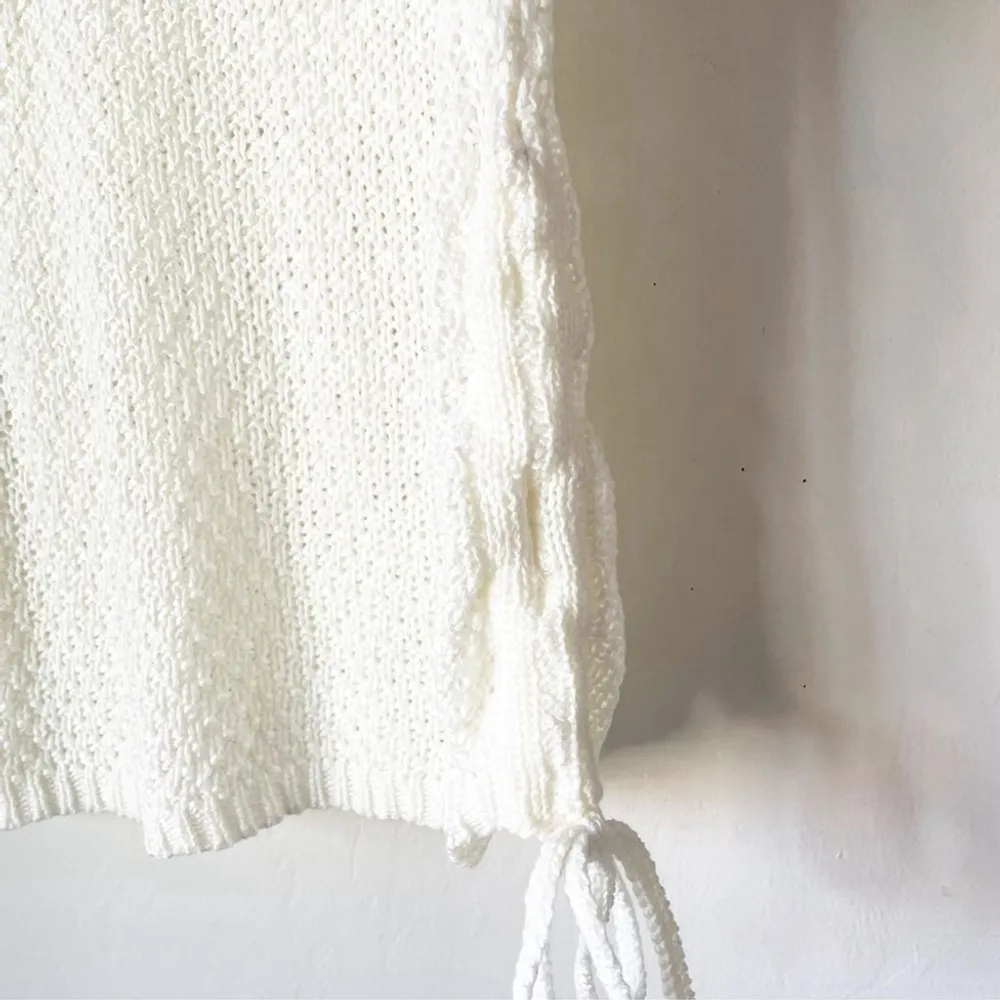 PrettyLittleThing Cream Knit Side Tie Tank Top | Size M | NWT Giftable - Image 10