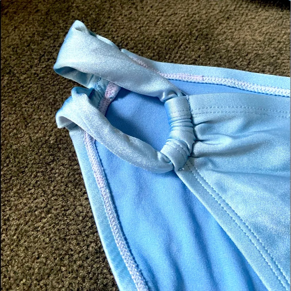 Xhilaration Blue Ruffle Bikini Set - Image 9