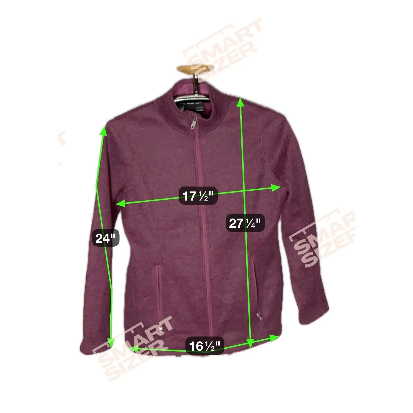 Spyder Full Zip Fleece Jacket Womens Large Gray Soft Warm Outdoor Layering - Image 7