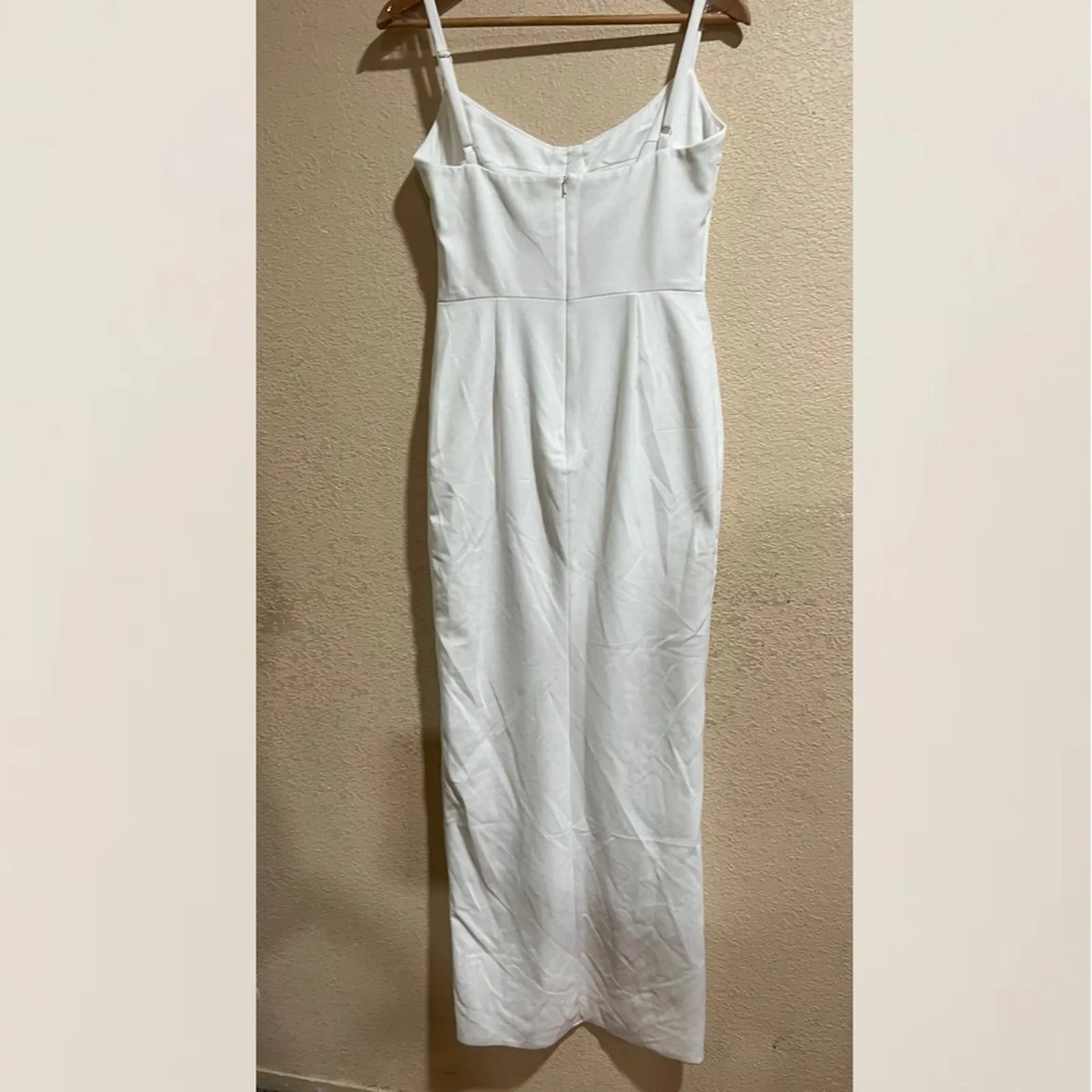 Katie May White Call Me Slim Maxi Gown medium - Image 6