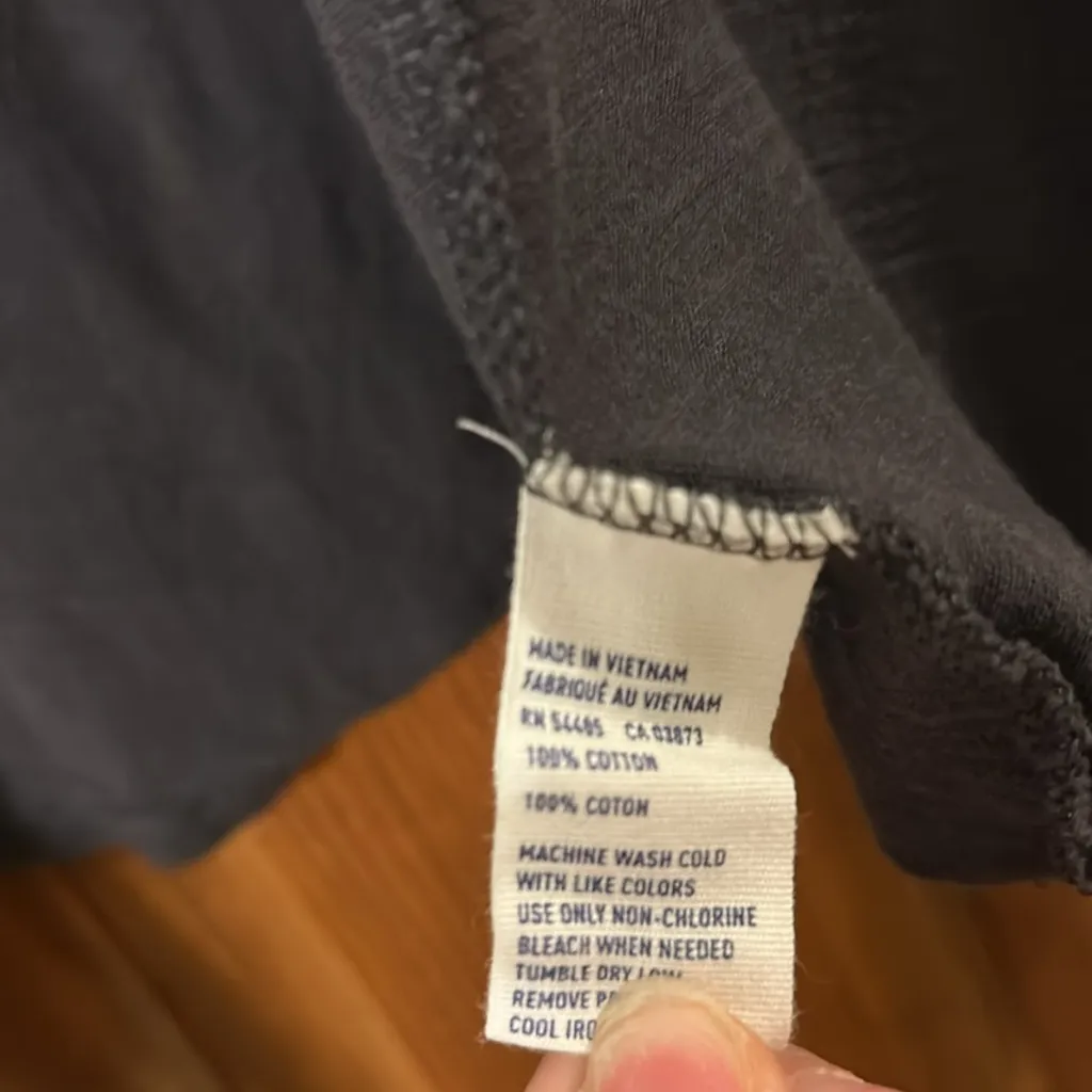 American Eagle Gray Sleeveless Open Cardigan, Medium - Image 4