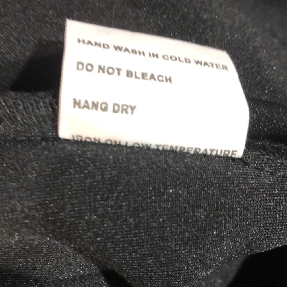 Solitaire Size Small  LACE LINED BLACK LONG SLEEVE DRESS - Image 12