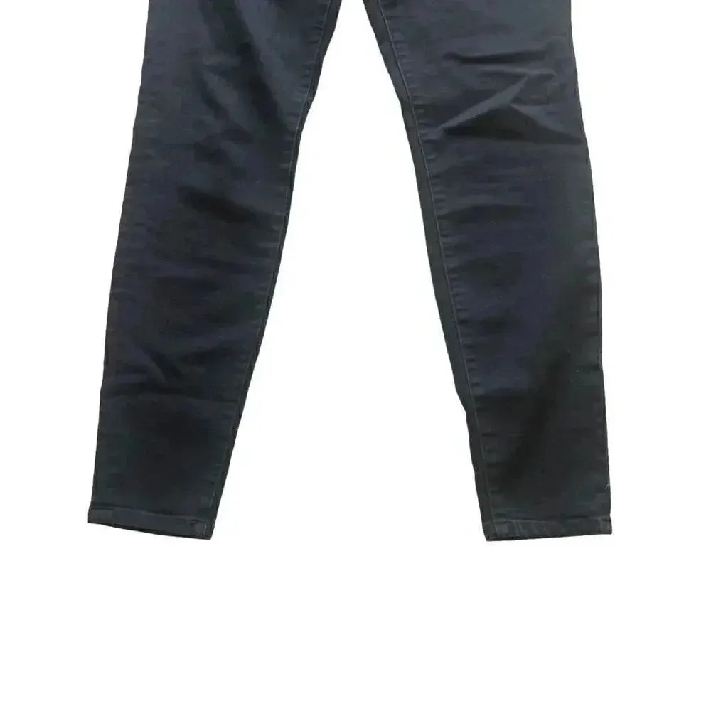 Liverpool  Black  High Rise Skinny Pockets Zippers Women’s Jeans SZ 12 - Image 8