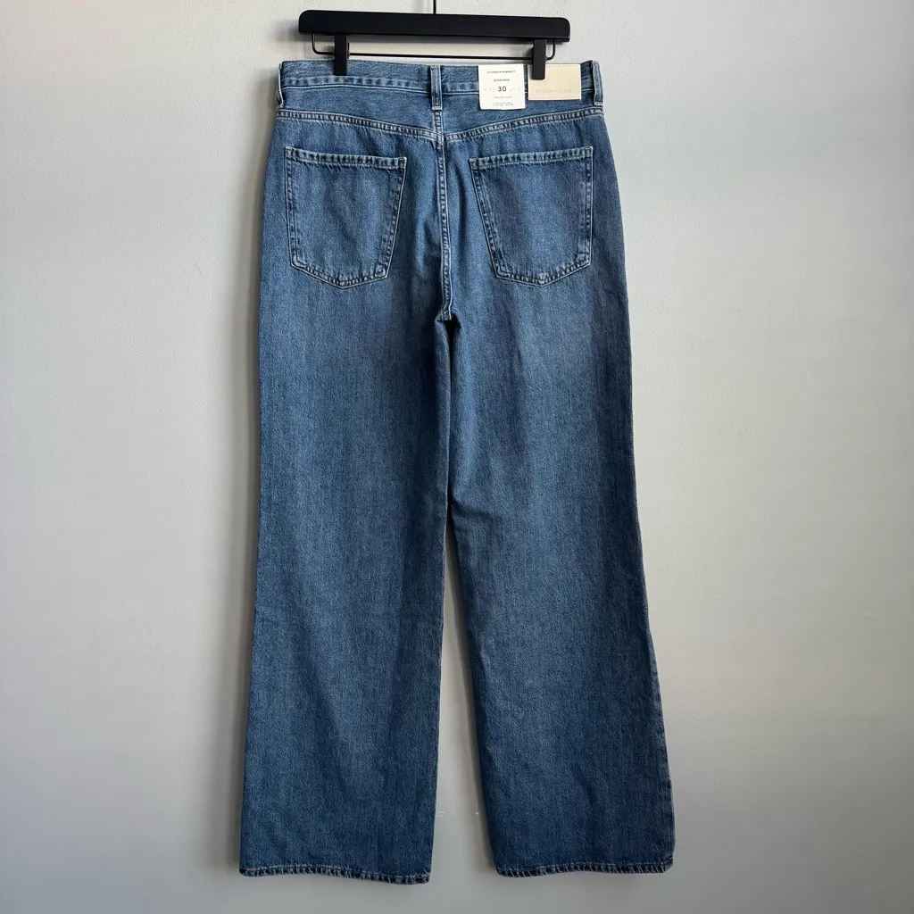 NEW Citizens of Humanity Annina Trouser Jeans in Pinnacle Wash Size 30 - Image 9