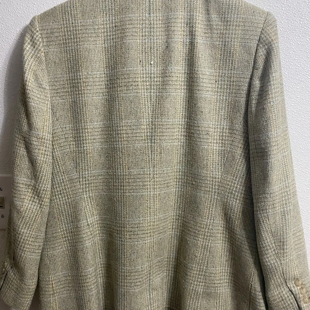 Talbots Women’s Twead Wool Blazer Business Casual Jacket Size 12 - Image 5