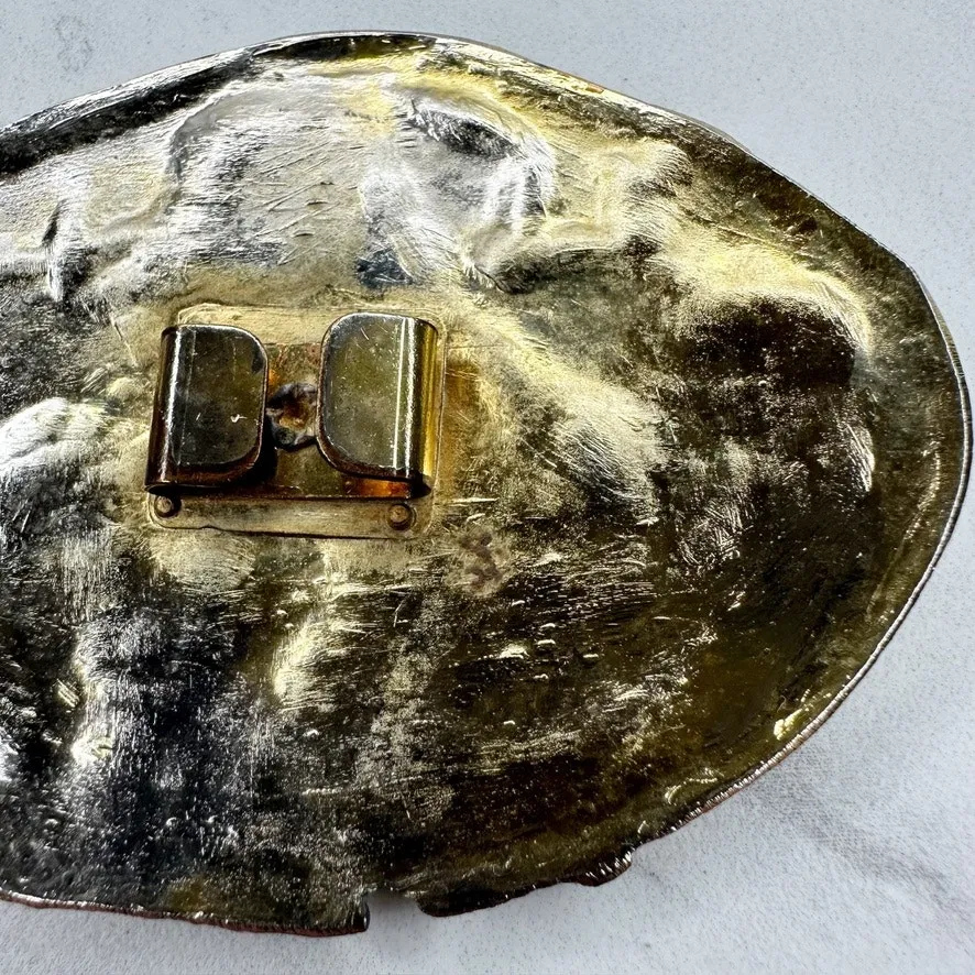 Charmant Belts Vintage Gold Birds Cranes Cinch Belt Buckle ✨ - Image 8