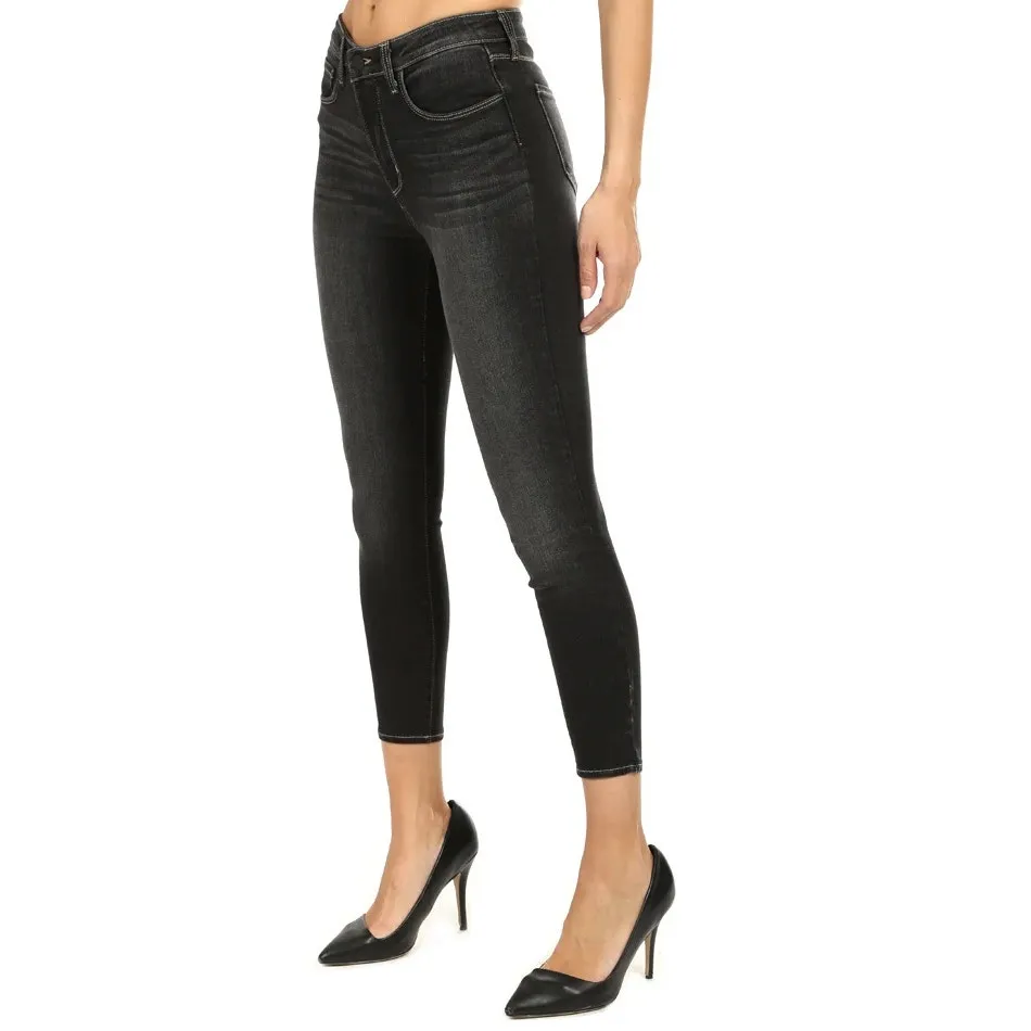 L'Agence Jeans Margot Skinny High‎ Rise Faded Carbon Size 28 - Excellent - Image 4