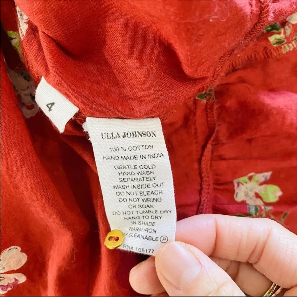 Ulla Johnson floral top - Image 9
