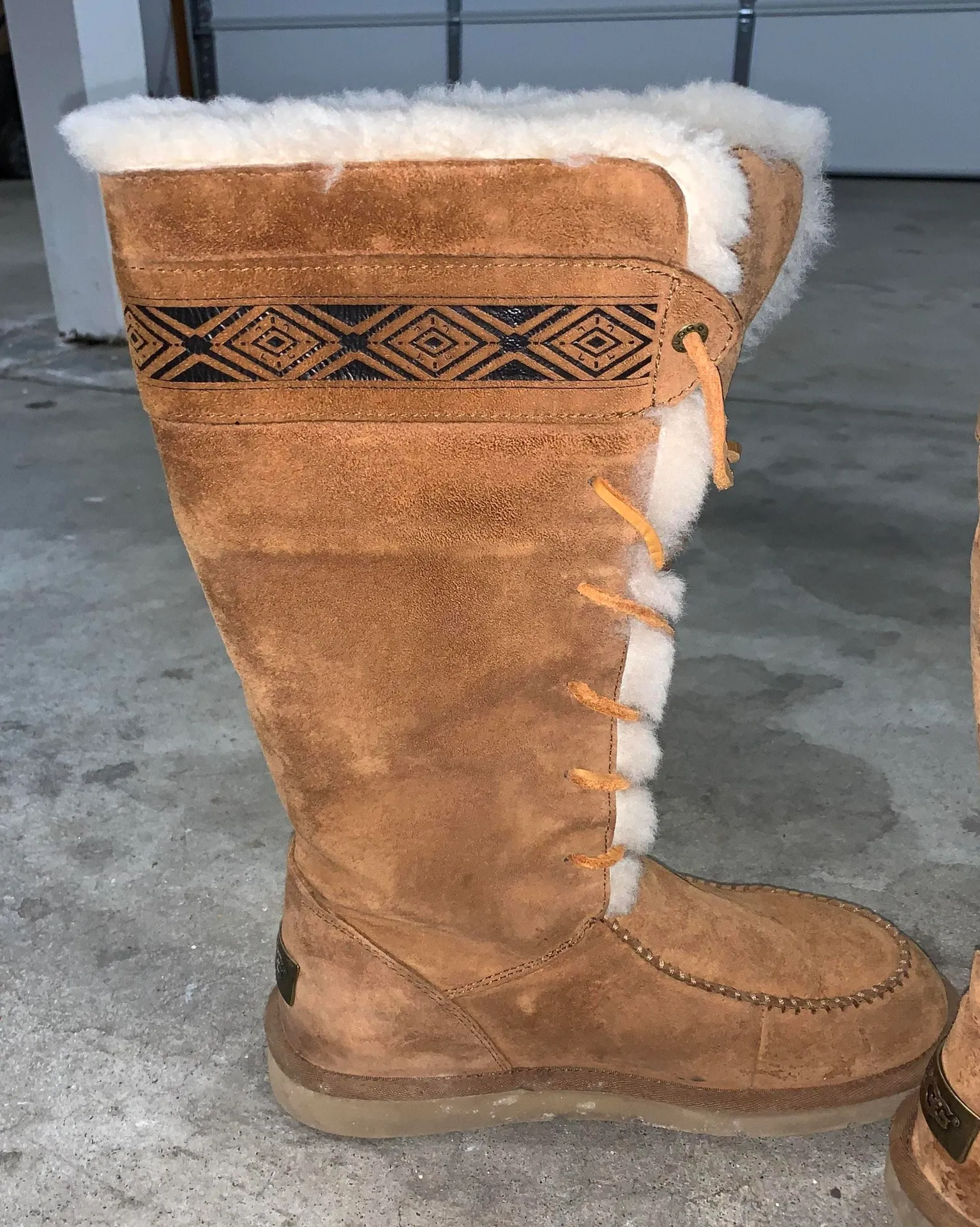 UGG Tularosa Brown Boots US W8 - Image 5