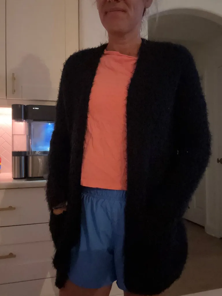 Altar’d State Soft Black Cardigan size S - Image 4