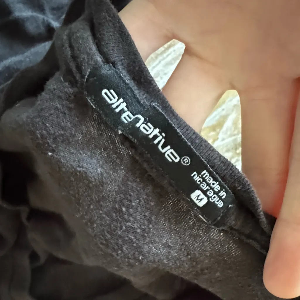 Alternative 🖤 Brand Black V-Neck Tee🖤 ~M - Image 4