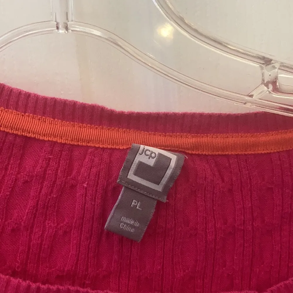 FINAL MARKDOWN J.C. Penney sweater petite large Pink Size undefined - Image 3