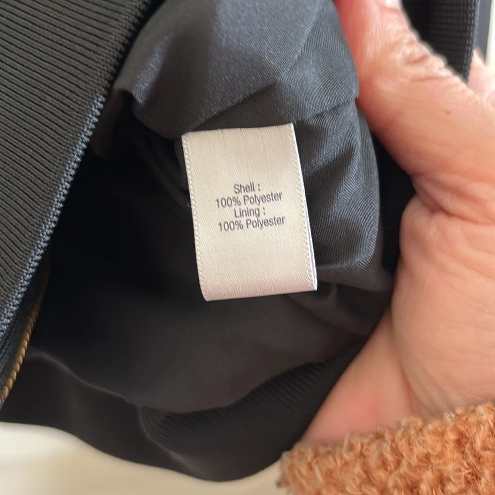 Jennifer Lopez Embroidered Floral Full Zip Cropped Jacket Color Black Size S - Image 5