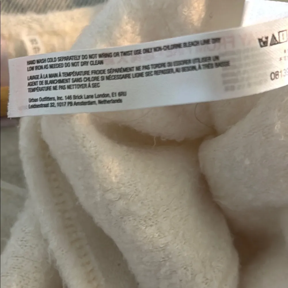 Out from Under Urban Outfitters Size Extra Small XS Off White Tie-Front Top - Image 6