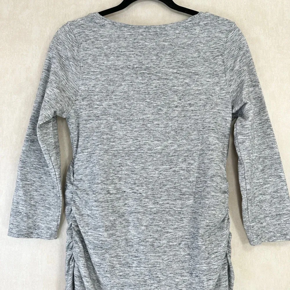 Liz Lange Maternity Dress Grey Size M - Image 4