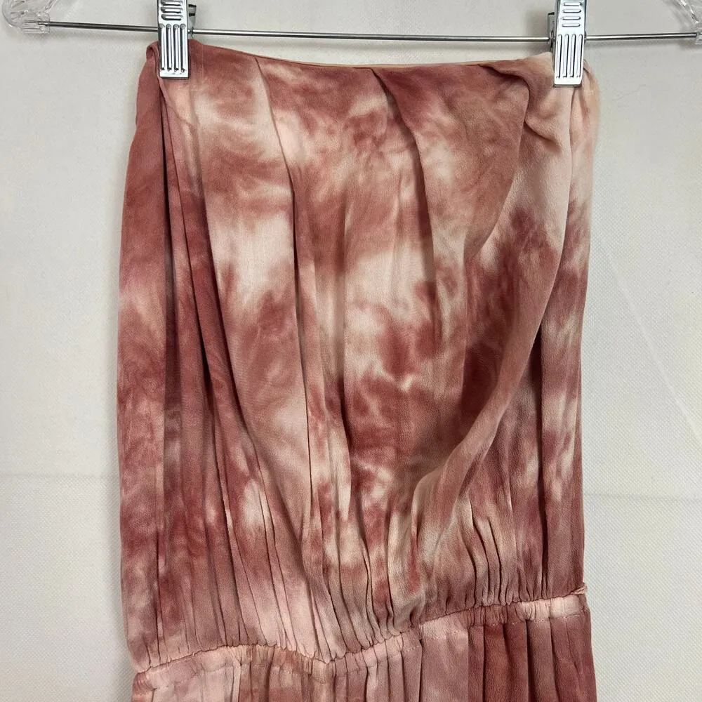 Free People Just Float Womens Jumpsuit XS Tie Dye Boho Beachy Vacation Festival - Image 4