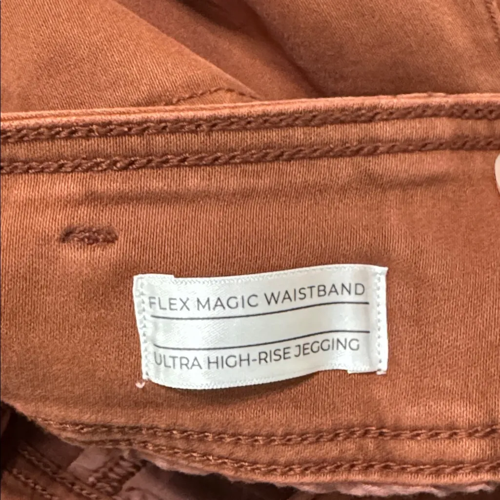Lane Bryant Ultra Hi-Rise Flex Magic Waistband Jegging Jeans in Burnt orange 22 - Image 12