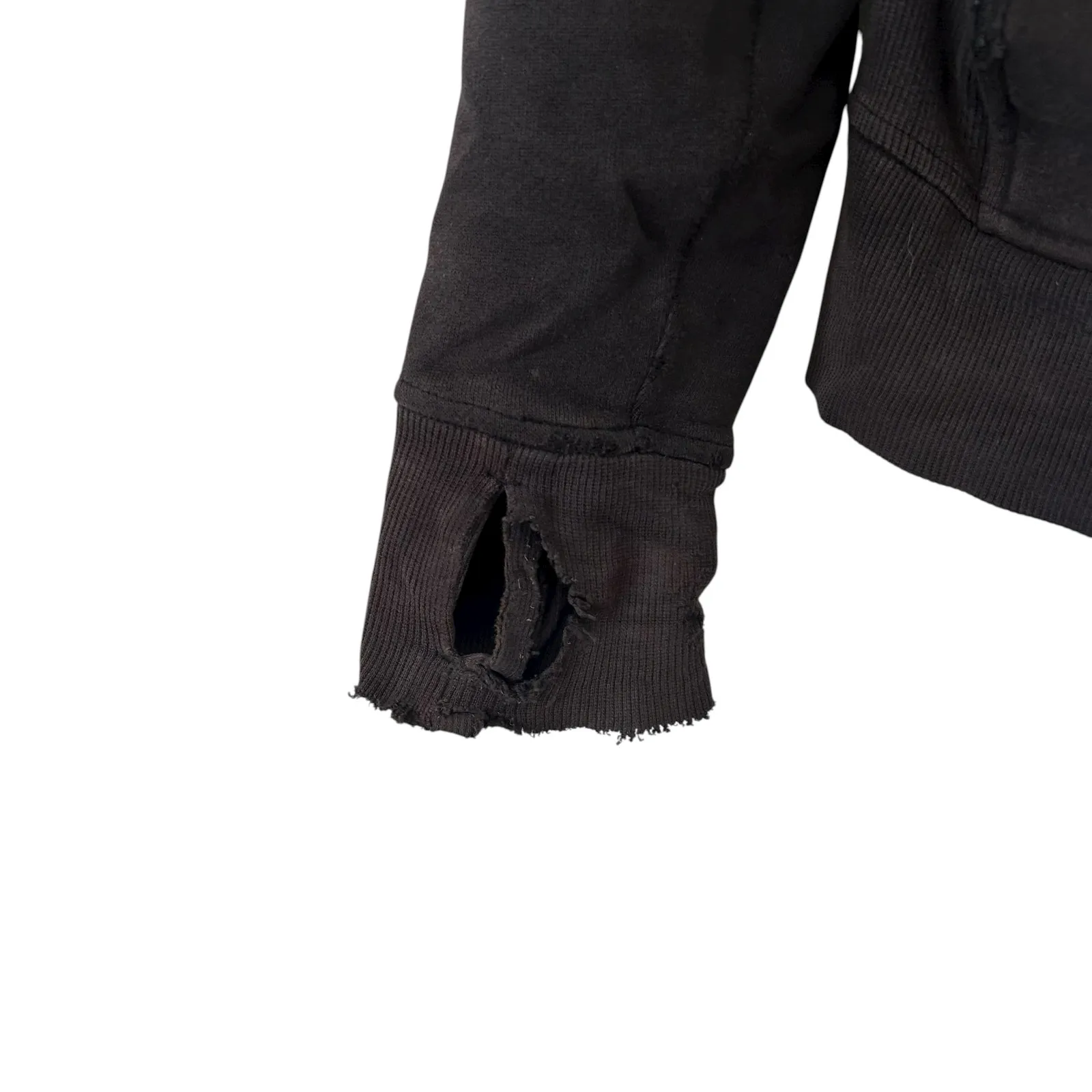 Lululemon Black Full Zip Hoodie Sz 8 - Image 2