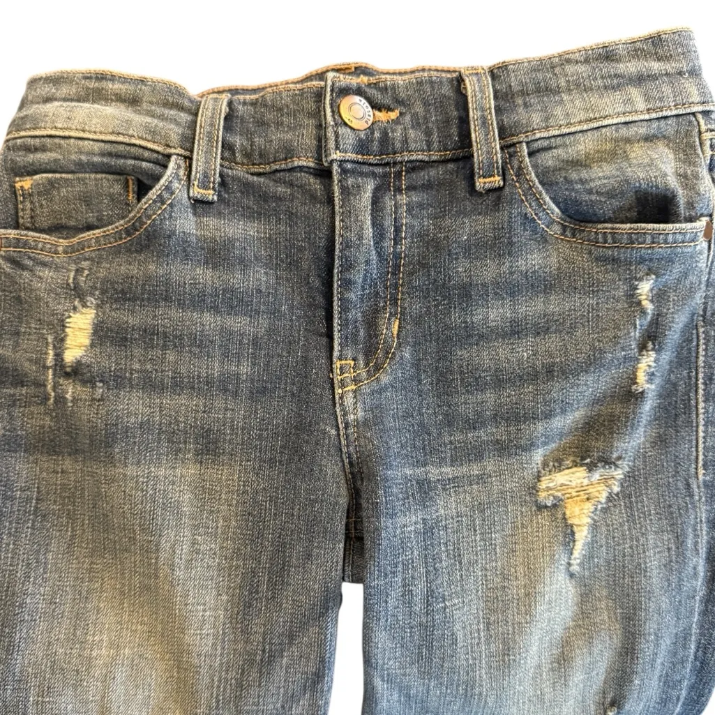 Pistola Distressed Flare Jeans Style P8123 Medium Wash Women’s Size 27 - Image 2