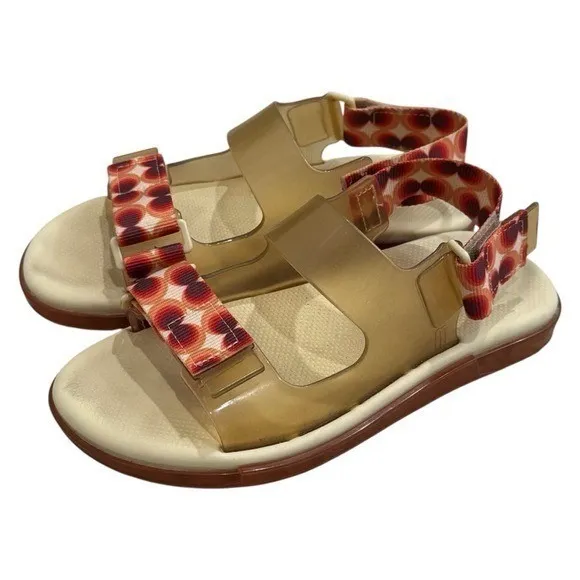 Melissa Brave Papete AD Sandals Sunset Island Resort Vacation Women's Size 5 - Image 2