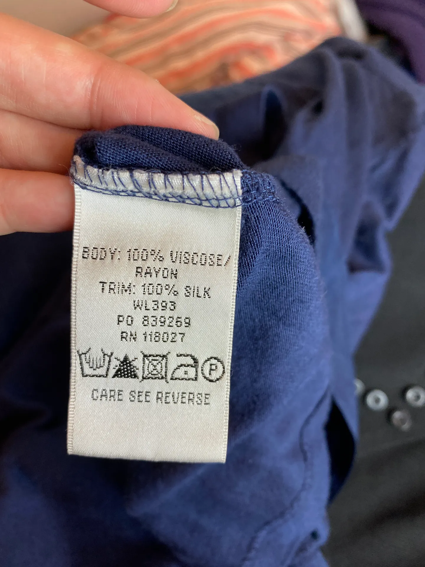 Boden USA Boden silk panel tie back 3/4 sleeve tee - Image 4