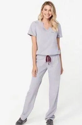 FIGS RARE Scrubs Set Cement Gray - Image 2