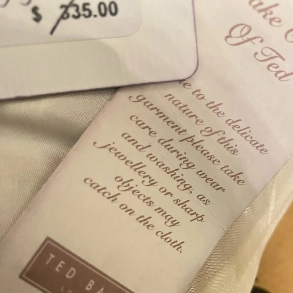 TED BAKER IMOEN OPULENT ORIENT JACQUARD PRINTED DRESS & PURSE - Image 5