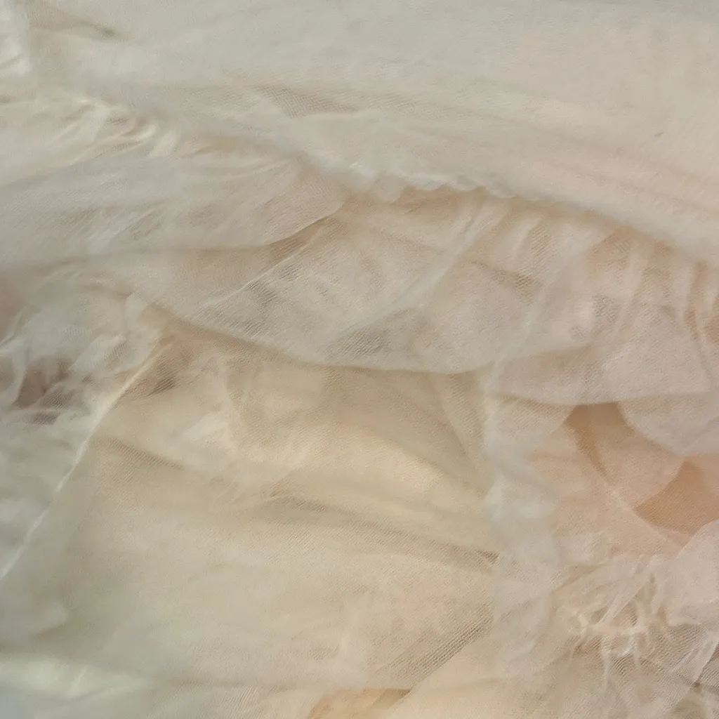 Cider NWT Voluminous mid  Rise Layered Tulle Ruffle Hem Maxi Skirt whimsy fairy - Image 2