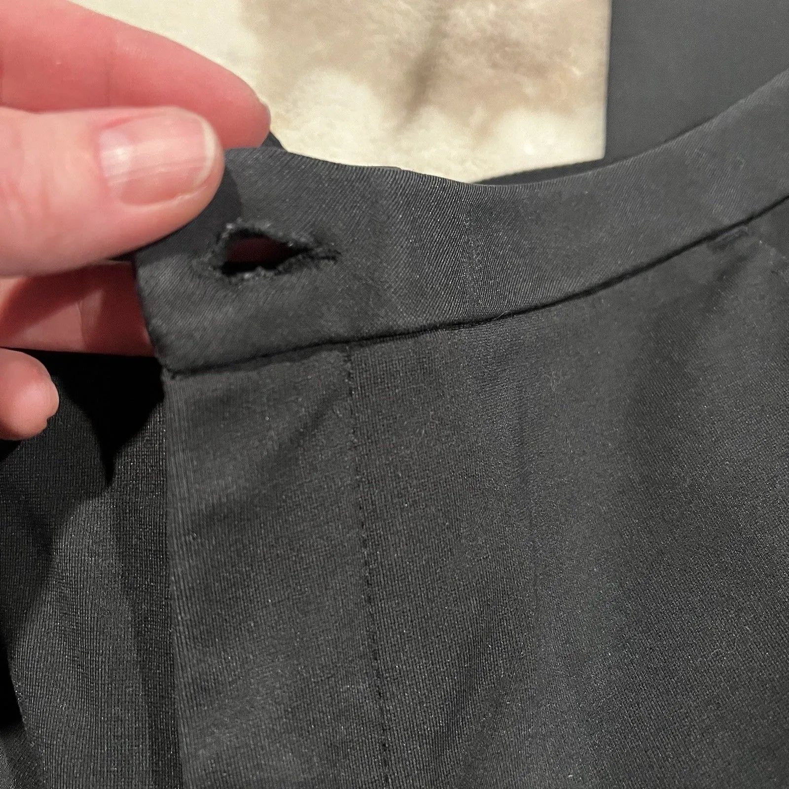 Lululemon Pants Womens 6 Black City Trek Trouser GUC See Pics - Image 7