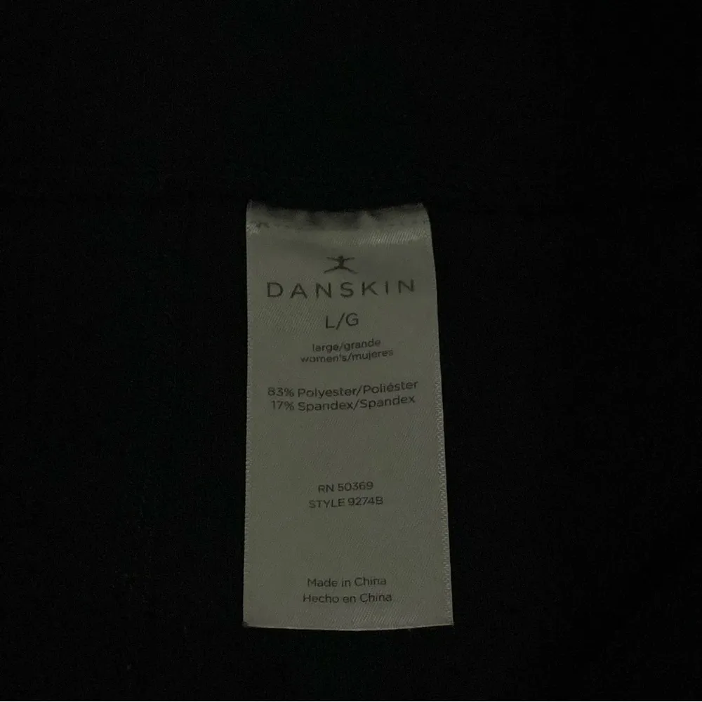 Danskin Women's High Rise Bonded Legging With 2 side pockets size L - Image 5