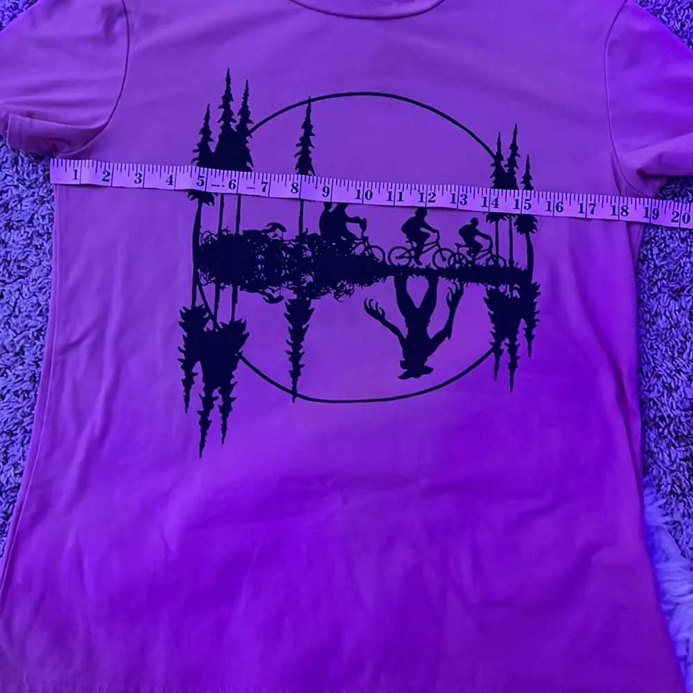 Stranger things upside down shirt Pink - Image 5