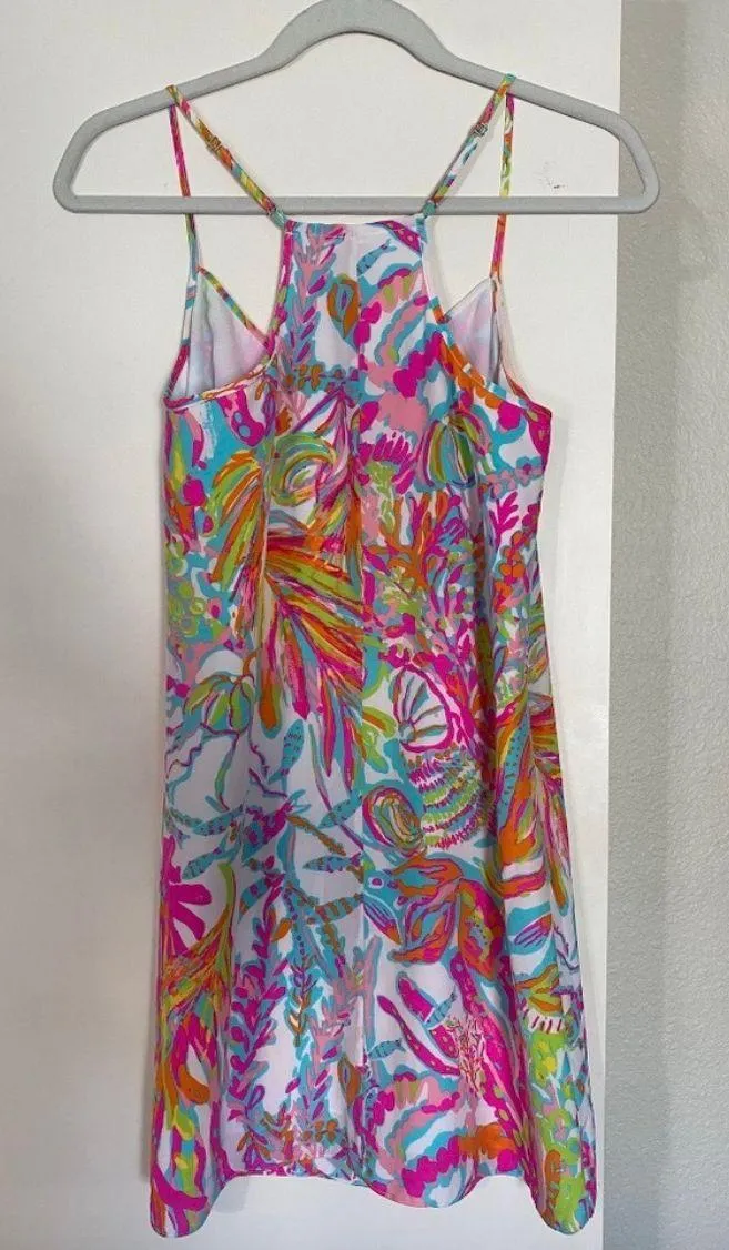 Lilly Pulitzer Silk Slip Dress - Image 4