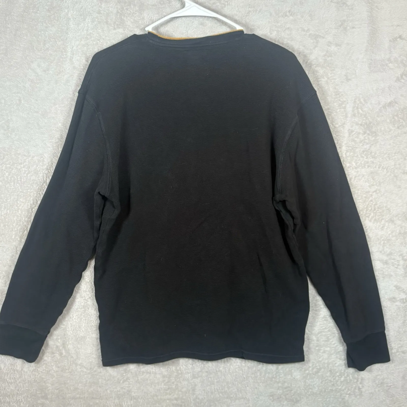 Polo‎ Ralph Lauren Waffle Knit Thermal Crewneck Long Sleeve Sweater Womens Large - Image 2