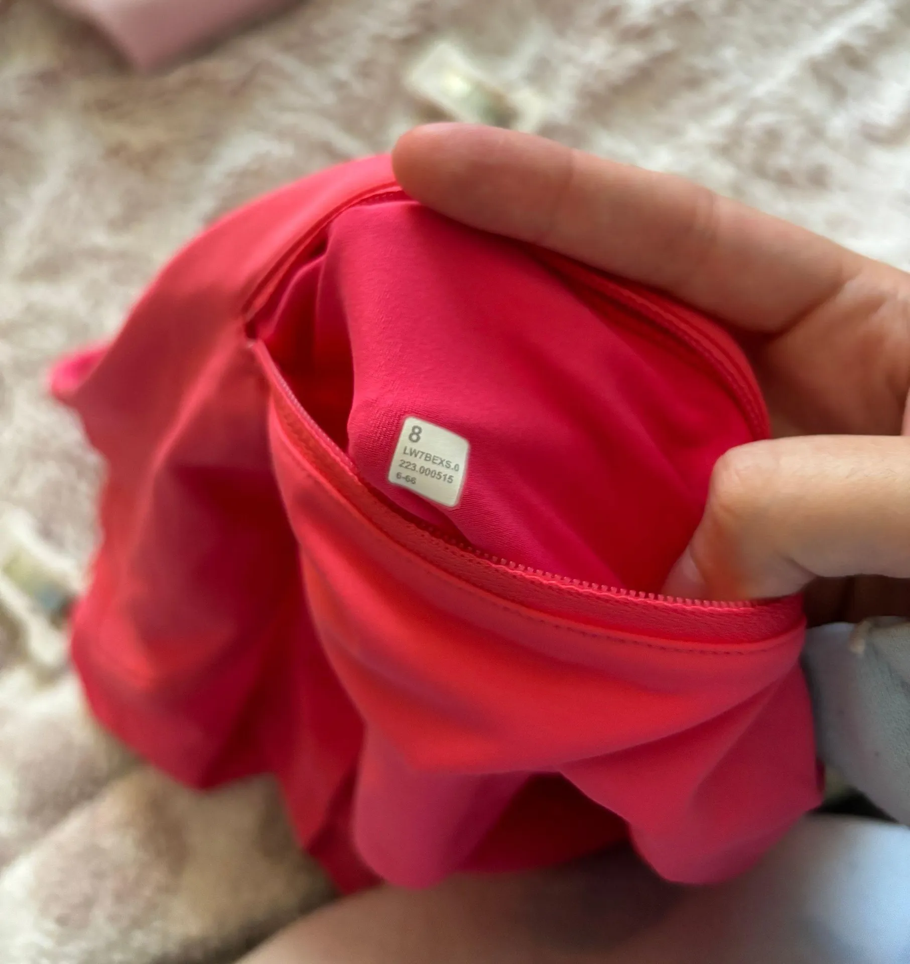 Pink Speed Shorts High Rise - Image 3