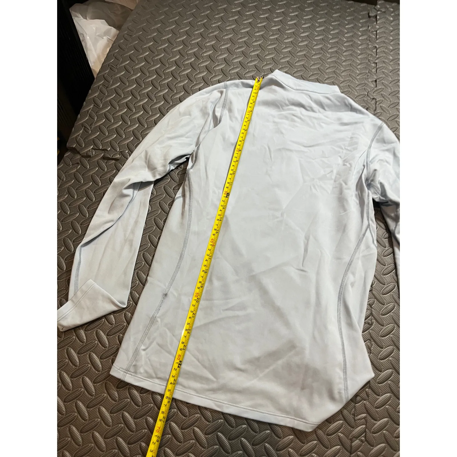 Arcteryx Womens‎ 1/4 Zip Performance Pullover Shirt Light Blue Size Large - Image 7