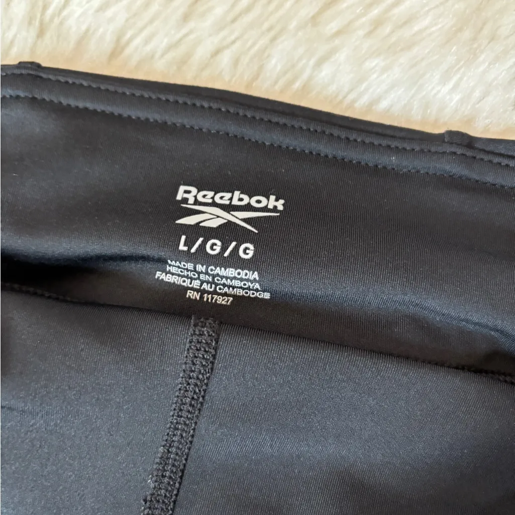 Reebok  Solid Black Athletic Skort - Image 4