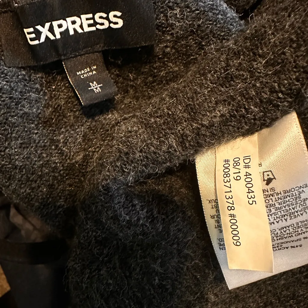 Express Charcoal Women's Sweater - Image 3