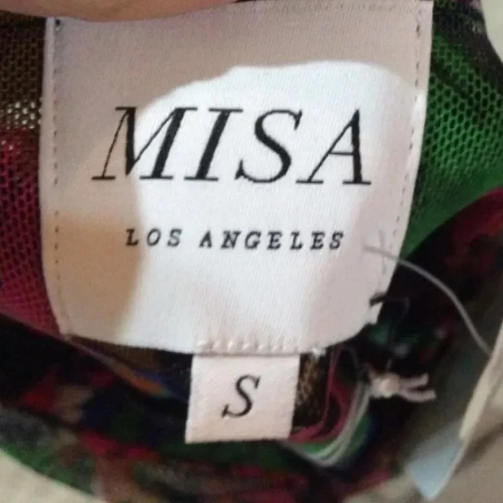 NWT MISA Los Angeles “Dania” Asymmetrical Floral Wrap Skirt Size Small - Image 8