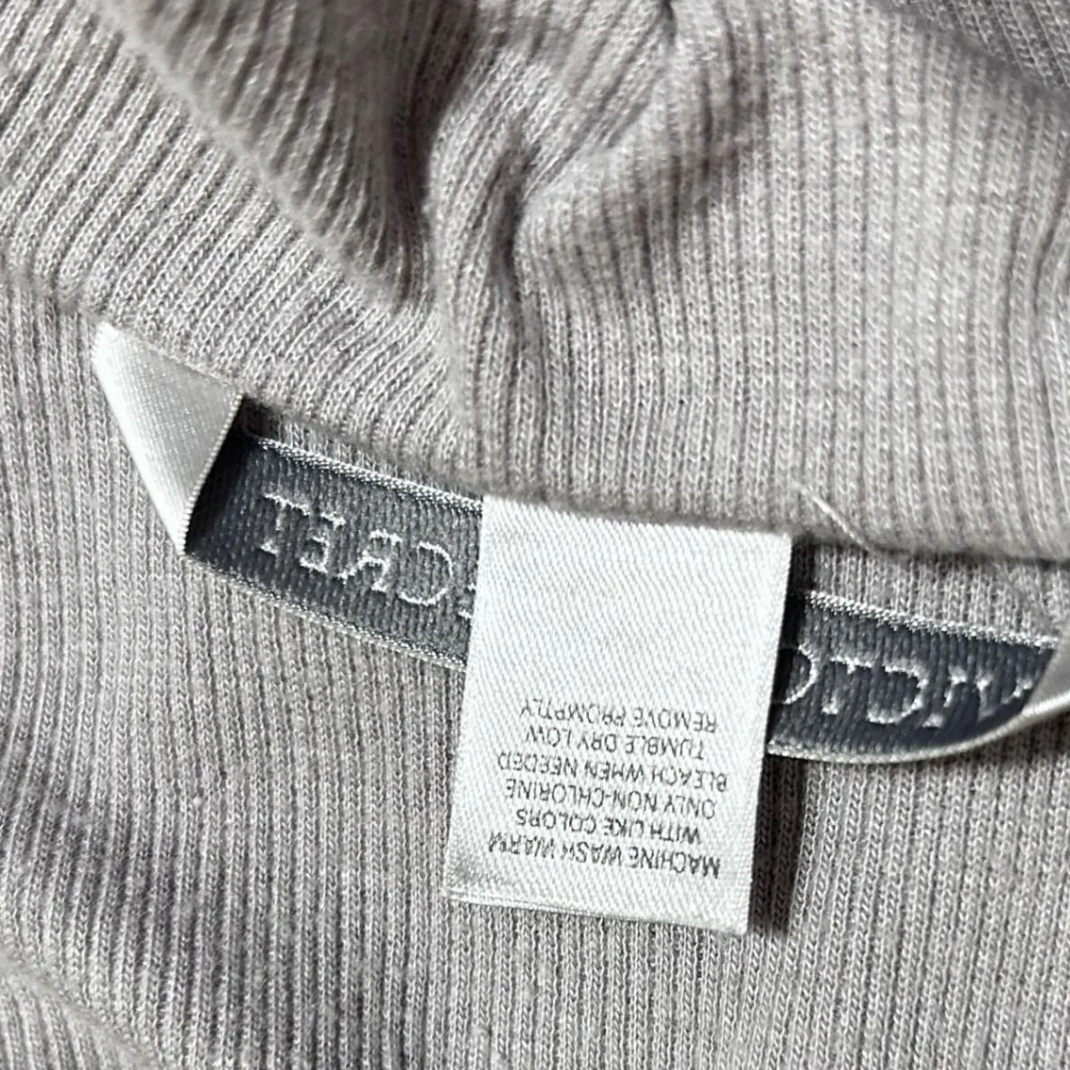 Victorias Secret Women Long Fitted Cami Y2K Tank S Taupe Ribbed Lace Trim Layer - Image 7