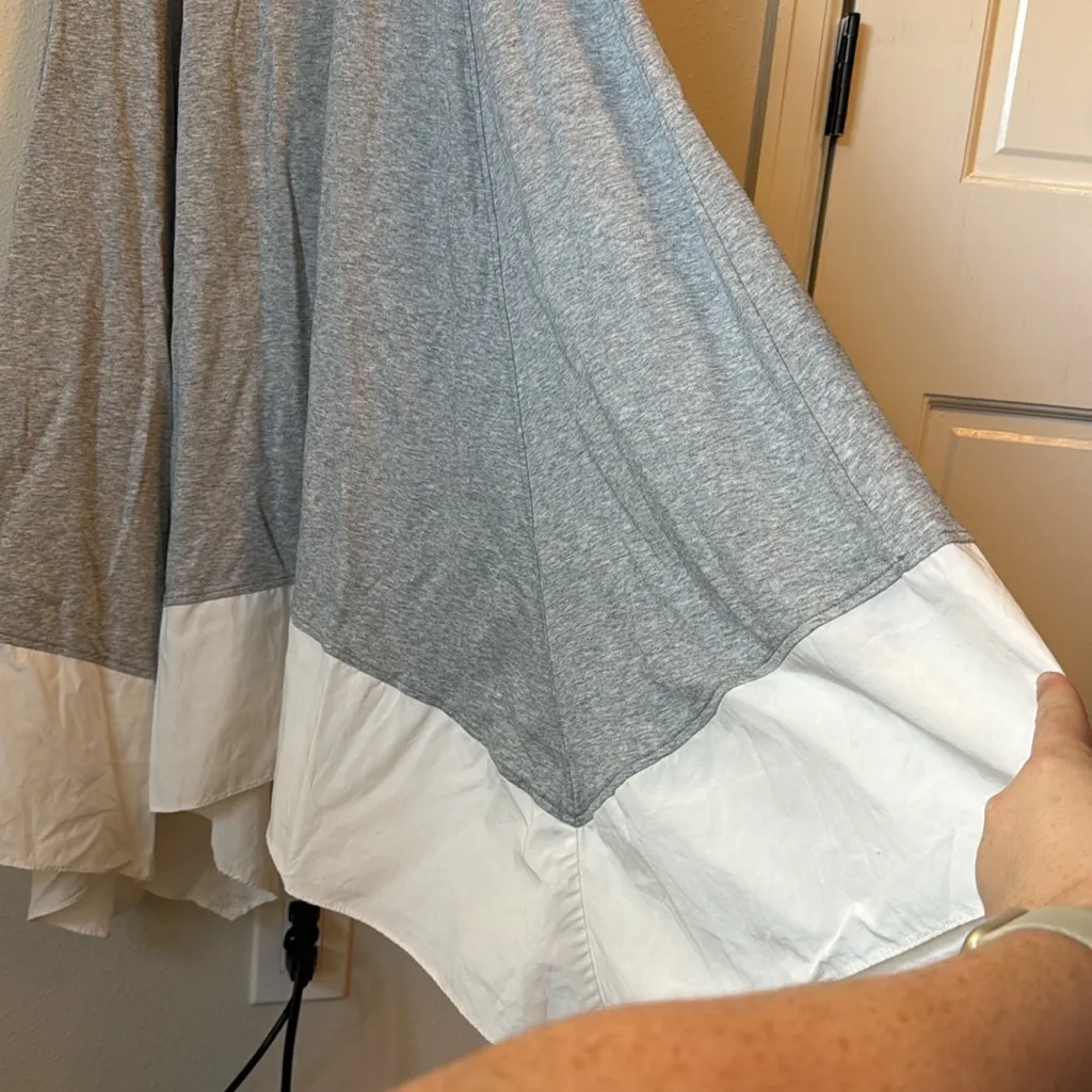 Sweaty Betty Drift Racer Sleeveless Knit Midi Dress Light Marled Grey Small - Image 10