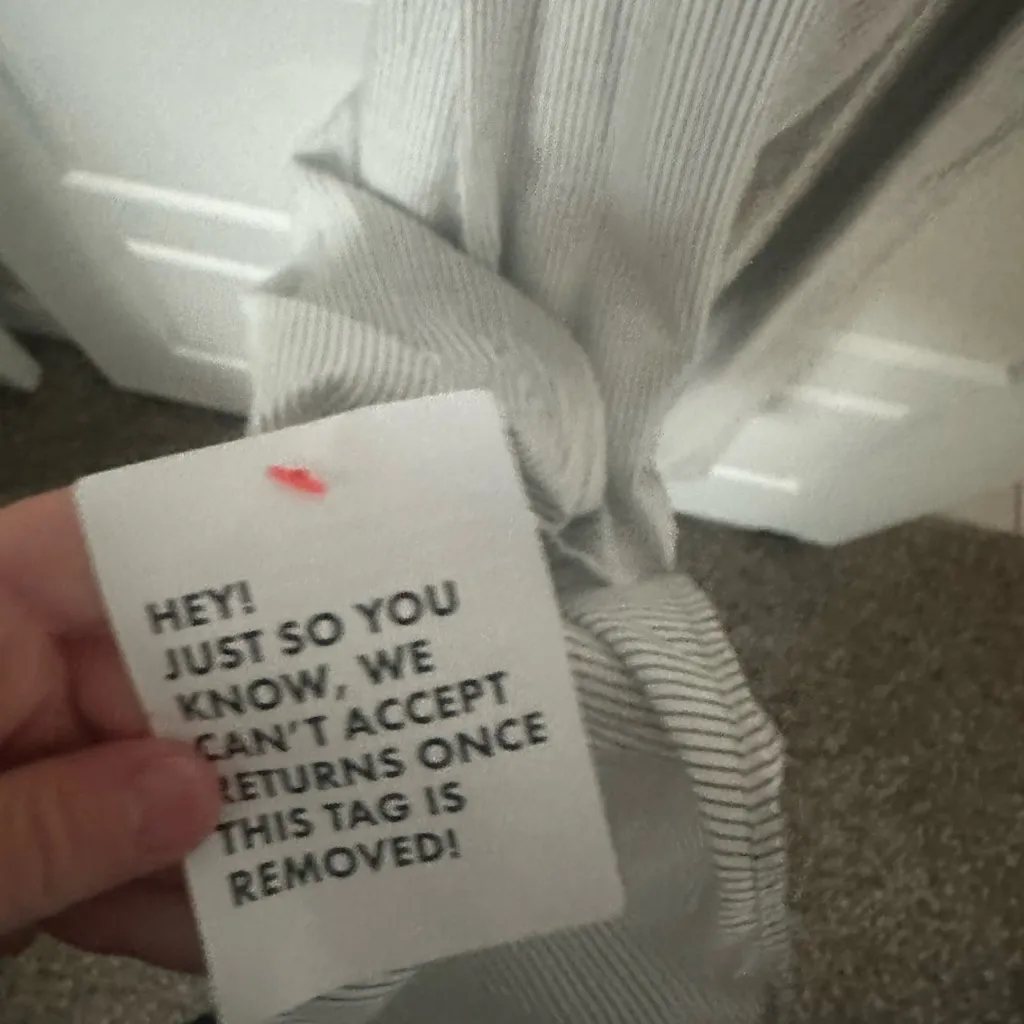 Topshop Stripe Long Sleeve Jumpsuit Size 2 - Image 5